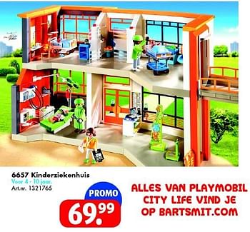 Promoties Kinderziekenhuis - Playmobil - Geldig van 31/10/2015 tot 06/12/2015 bij Bart Smit