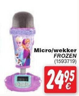 verjaardag Industrieel Slordig IMC Toys Micro-wekker frozen - Promotie bij Cora