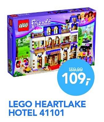 Promoties Lego heartlake hotel 41101 - Lego - Geldig van 01/11/2015 tot 06/12/2015 bij Coolblue