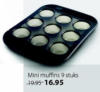Promoties Mini muffins - Mastrad - Geldig van 09/11/2015 tot 06/12/2015 bij Unikamp