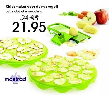 Promoties Chipsmaker voor de microgolf - Mastrad - Geldig van 09/11/2015 tot 06/12/2015 bij Unikamp