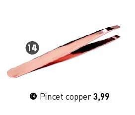 Promoties Pincet copper - Morres Wonen - Geldig van 03/11/2015 tot 31/05/2016 bij Morres Wonen