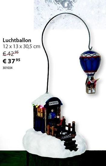 Promotions Luchtballon - Produit maison - Unikamp - Valide de 16/11/2015 à 14/12/2015 chez Unikamp