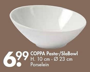Promoties Coppa pasta--slabowl - Huismerk - Casa - Geldig van 30/11/2015 tot 06/12/2015 bij Casa