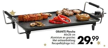 Promoties Granite plancha - Huismerk - Casa - Geldig van 30/11/2015 tot 06/12/2015 bij Casa