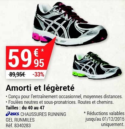 Gel runmiles outlet asics