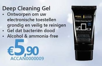 Promoties Deep cleaning gel - Antec - Geldig van 30/11/2015 tot 09/01/2016 bij Compudeals