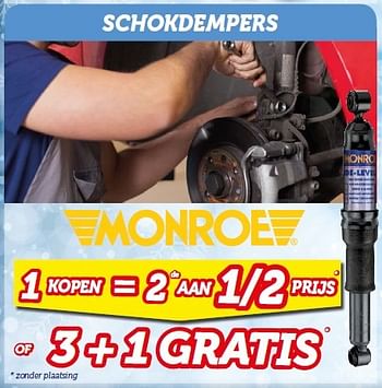 Promoties Schokdempers - MOnroe - Geldig van 09/12/2015 tot 17/01/2016 bij Auto 5