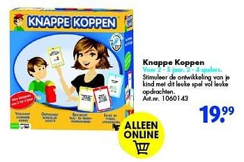 Promoties Knappe koppen - University Games - Geldig van 10/12/2015 tot 31/12/2015 bij Bart Smit