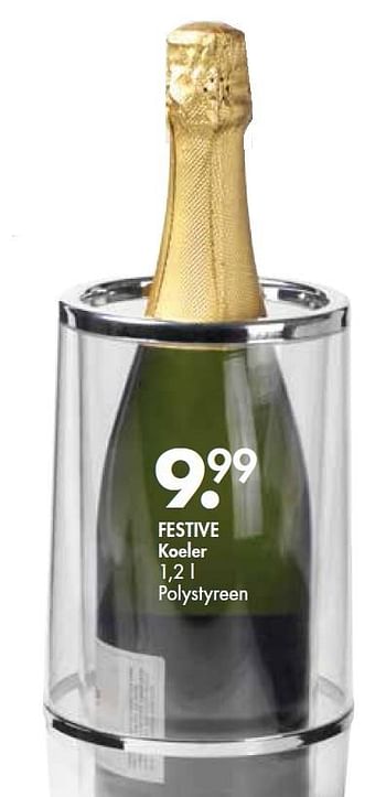 Promotions Festive koeler - Produit maison - Casa - Valide de 14/12/2015 à 31/12/2015 chez Casa