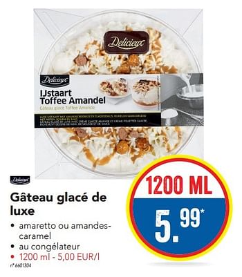 Delicieux Gateau Glace De Luxe En Promotion Chez Lidl