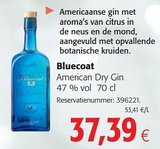 Bluecoat (Blue Coat) American Dry Gin