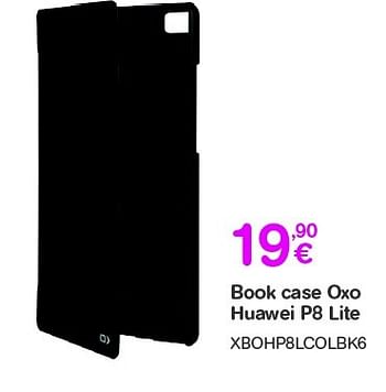 Promoties Book case oxo huawei p8 lite - Oxo - Geldig van 02/01/2016 tot 31/01/2016 bij Orange