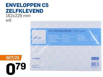 Office Enveloppen c5 zelfklevend - bij
