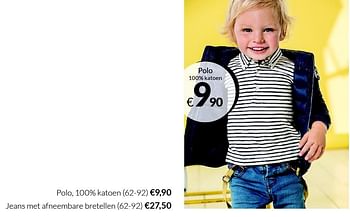 Promoties Jeans met afneembare bretellen - Huismerk - JBC - Geldig van 08/02/2016 tot 02/03/2016 bij JBC