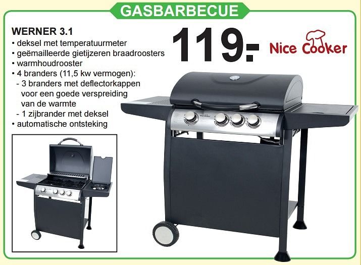 nice cooker gas bbq