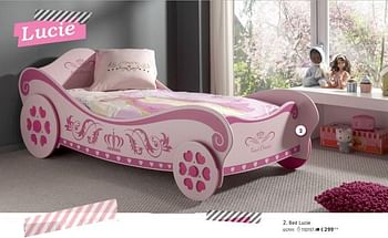 Promoties Bed lucie - Huismerk - Dreamland - Geldig van 08/03/2016 tot 17/03/2017 bij Dreamland