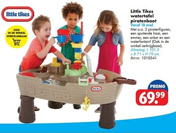 Promoties Little tikes watertafel piratenboot - Little Tikes - Geldig van 05/03/2016 tot 31/08/2016 bij Bart Smit