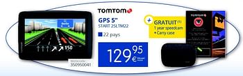 Promoties Tomtom gps 5`` start 25ltm22 - TomTom - Geldig van 01/03/2016 tot 31/03/2016 bij Eldi