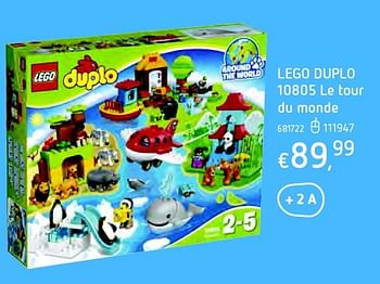 Lego Lego duplo 10805 le du monde - promotion chez Dreamland