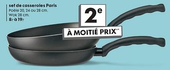 Promotions Set de casseroles paris - Produit maison - Hema - Valide de 02/03/2016 à 15/03/2016 chez Hema