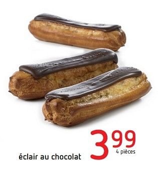 Promotions Éclair au chocolat - Produit maison - Eurospar - Valide de 10/03/2016 à 23/03/2016 chez Eurospar (Colruytgroup)
