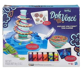 Promoties Doh Vinci Spotlight Spin Studio - Doh Vinci - Geldig van 22/10/2016 tot 07/12/2016 bij ToyChamp