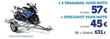 Promotions Chassis 1 x draagrail voor moto - Norauto - Valide de 22/03/2016 à 31/03/2017 chez Auto 5