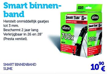 Promoties Smart binnenband - Slime - Geldig van 22/03/2016 tot 31/03/2017 bij Auto 5