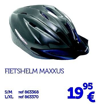 Promoties Fietshelm maxxus - Maxxus - Geldig van 22/03/2016 tot 31/03/2017 bij Auto 5