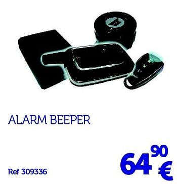 Promotions Alarm beeper - Produit maison - Auto 5  - Valide de 22/03/2016 à 31/03/2017 chez Auto 5