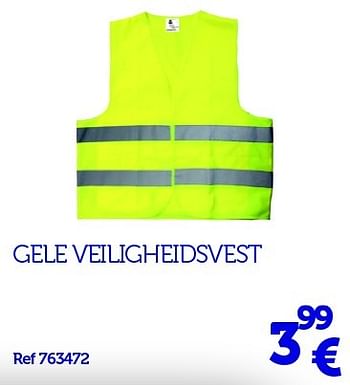 Promotions Gele veiligheidsvest - Produit maison - Auto 5  - Valide de 22/03/2016 à 31/03/2017 chez Auto 5