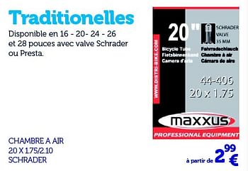 Promotions Traditionelles - Maxxus - Valide de 22/03/2016 à 31/03/2017 chez Auto 5