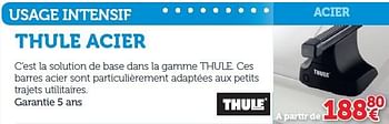 Promotions Usage intensif acier - Thule - Valide de 25/03/2016 à 31/03/2017 chez Auto 5