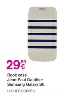 Promotions Book case jean-paul gaultier samsung galaxy s6 - Jean Paul Gaultier - Valide de 14/03/2016 à 30/04/2016 chez Orange