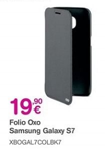 Promoties Folio oxo samsuing galaxy s7 - Oxo - Geldig van 14/03/2016 tot 30/04/2016 bij Orange