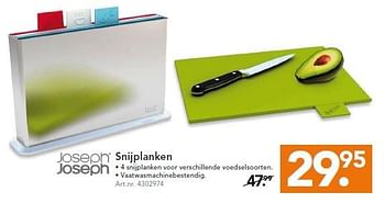 Promoties Snijplanken - Joseph Joseph - Geldig van 11/04/2016 tot 24/04/2016 bij Blokker