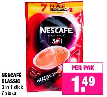 Promotions Nescafé classic - Nescafe - Valide de 11/04/2016 à 24/04/2016 chez Big Bazar