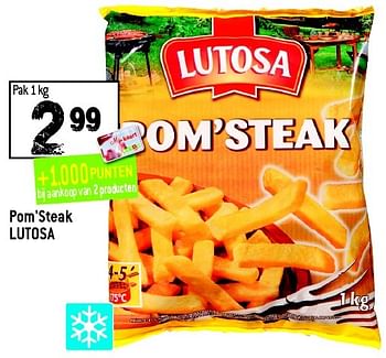 Promoties Pom`steak lutosa - Lutosa - Geldig van 13/04/2016 tot 19/04/2016 bij Match