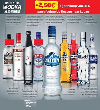 Promoties Wodka stolichnaya elit - Stolichnaya - Geldig van 13/04/2016 tot 25/04/2016 bij Carrefour