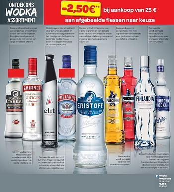 Promoties Wodka wyborowa - Wyborowa - Geldig van 13/04/2016 tot 25/04/2016 bij Carrefour