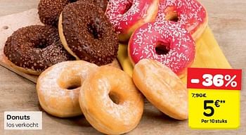 Promoties Donuts - Huismerk - Carrefour  - Geldig van 13/04/2016 tot 10/04/2016 bij Carrefour