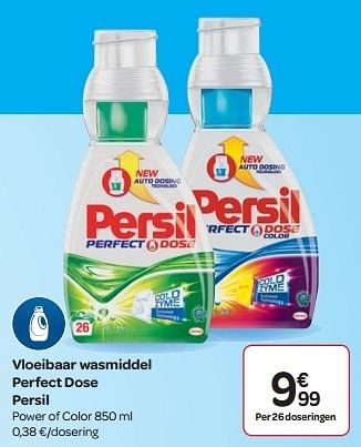 Promoties Vloeibaar wasmiddel perfect dose persil - Persil - Geldig van 13/04/2016 tot 25/04/2016 bij Carrefour