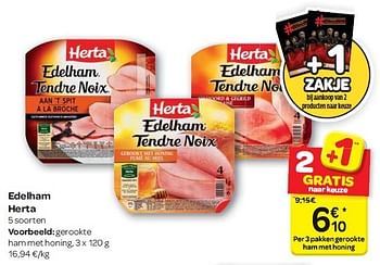 Promoties Edelham herta - Herta - Geldig van 13/04/2016 tot 25/04/2016 bij Carrefour