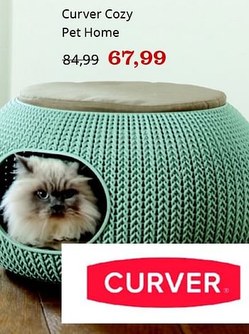 Promotions Curver cozy pet home - Curver - Valide de 09/04/2016 à 24/04/2016 chez Bol.com