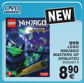 Promoties Dvd lego ninjago masters of spinjitzu - Lego - Geldig van 12/04/2016 tot 25/04/2016 bij Cora