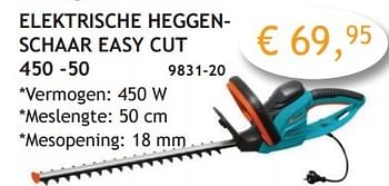 Promotions Elektrische heggenschaar easy cut 450 -50 - Gardena - Valide de 04/04/2016 à 30/04/2016 chez Crea Home