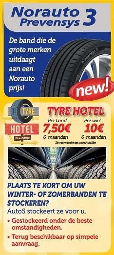 Promoties Tyre hotel - Norauto - Geldig van 13/04/2016 tot 12/05/2016 bij Auto 5