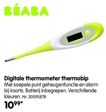 Promotions Digitale thermometer thermobip - Beaba - Valide de 01/03/2016 à 31/01/2017 chez Fun