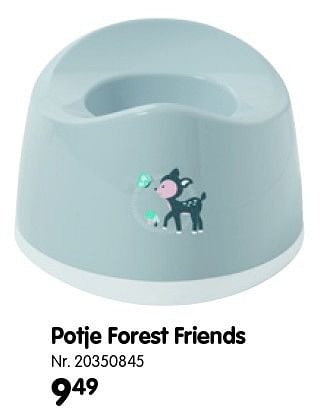 Promoties Potje forest friends - Bebe-jou - Geldig van 01/03/2016 tot 31/01/2017 bij Fun